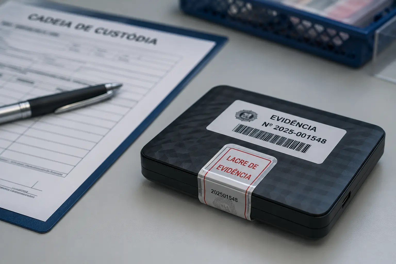 Capa do artigo: Cadeia de custódia digital: o que pode anular uma prova em processo penal
